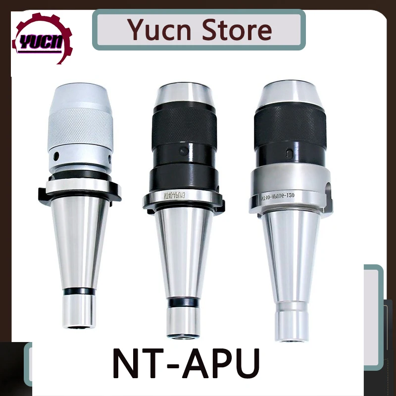 

NT30 NT40 APU08 APU13 APU16 APU Tool Holder NT Apu Series CNC Integrated Self-tightening Lathe Tools Holder Drill Chuck Collet