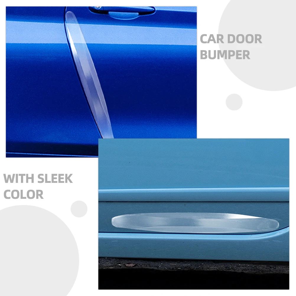 

4pcs Car Bumper Protector Guard Anti-Collision Door Edge Guard Strips Scratch Resistant Universal Fit For All Vehicles Exterior