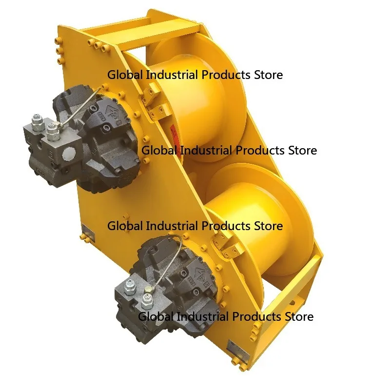 

Hot Large Heavy-duty Hydraulic Winch Truck Tractor Towing Winch Self Rescue