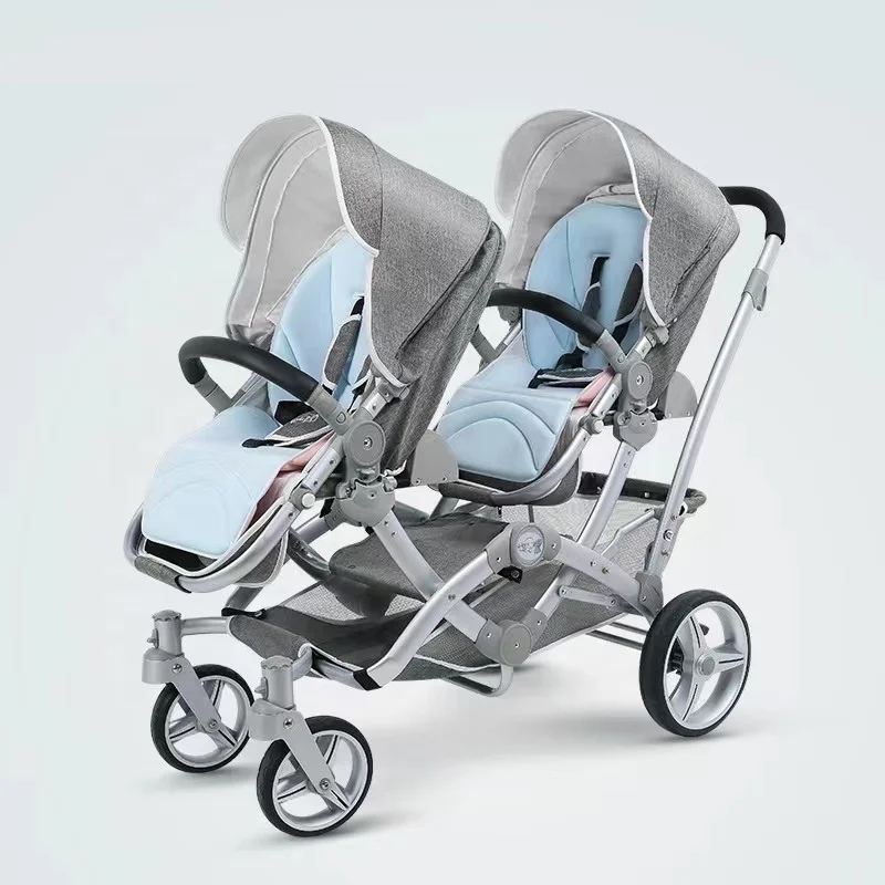 

Twin Stroller 4 in 1 Twin Stroller Sit - Lie - Fold - Baby Twin Stroller