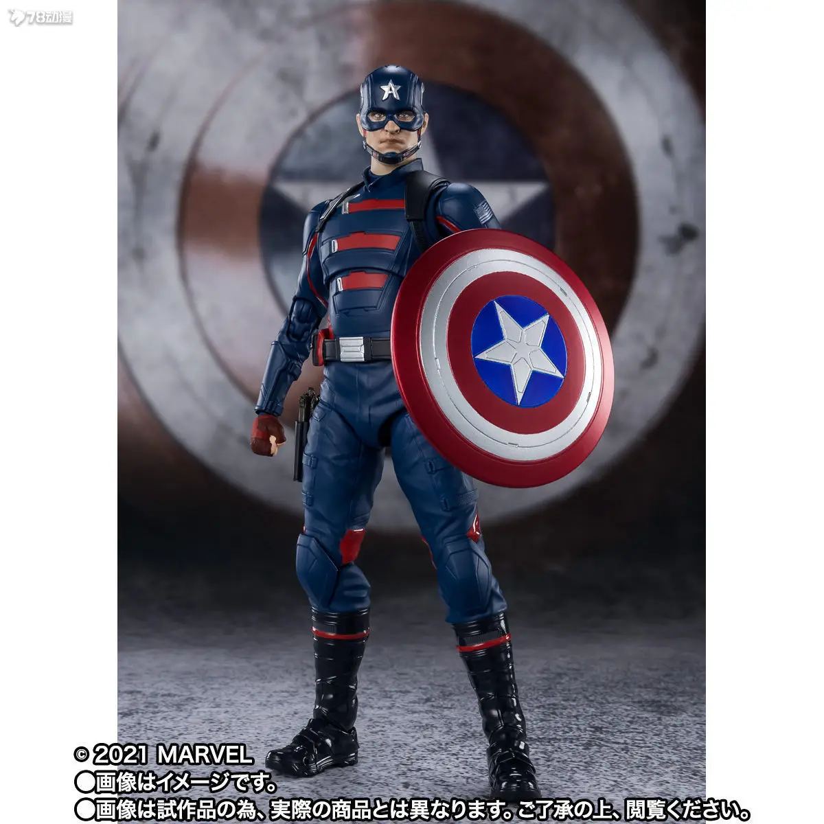 In Stock Originate BANDAI SHF Marvel Captain America John F. Walker Movable Model S.H.FIGUARTS The Falcon and the Winter Soldier