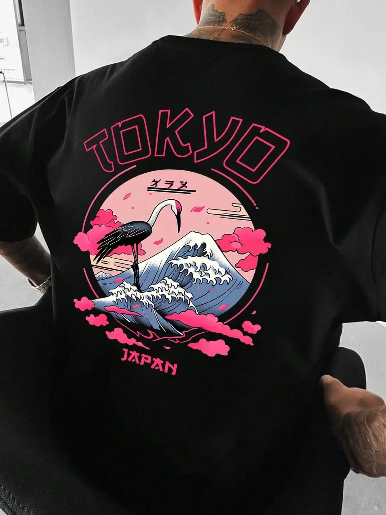 

Женская футболка Tokyo, элитный бренд, модный топ большого размера, повседневная уличная одежда с короткими рукавами, классический принт, Новое поступление, футболка с графикой