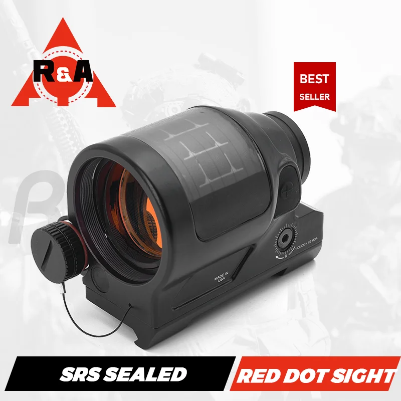 SRS Hunting Solar Power Reflex Sight 1X38 Red Dot Sight Scope