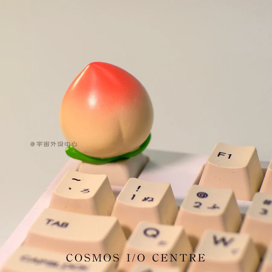 

Lychee peach watermelon star fruit cross shaft keycap personalized manual customization