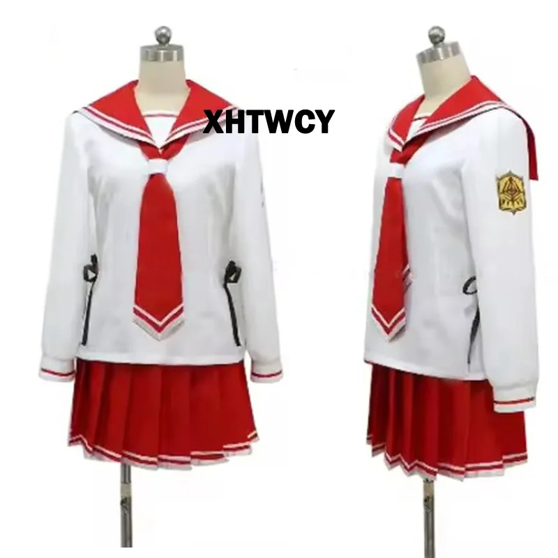 

Custom Size Unisex Anime Hidan no Aria Aria the Scarlet Ammo Cosplay Costume Halloween JK Uniform