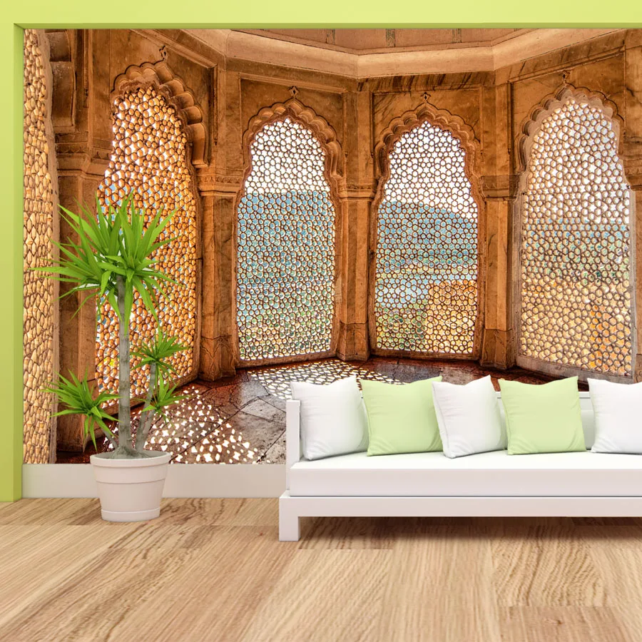20+ Architektur Painting Palace Art Papers Home Decor Renovation Mural, Photo Wallpapers for Living Room, Self Adhesive Optional