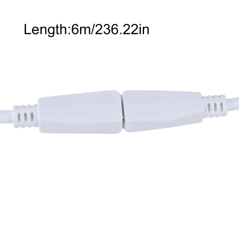 Type C Female to Male Extender Cable 480Mbps Data Transfer Cord for Phones