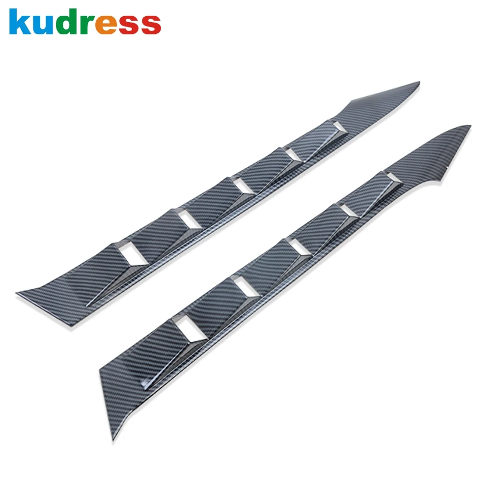 For Nissan Sentra Bluebird Sylphy 2020 2021 2022 2023 2024 Carbon Fiber Car Rear Window Spoiler Cover Trim Exterior Accessories