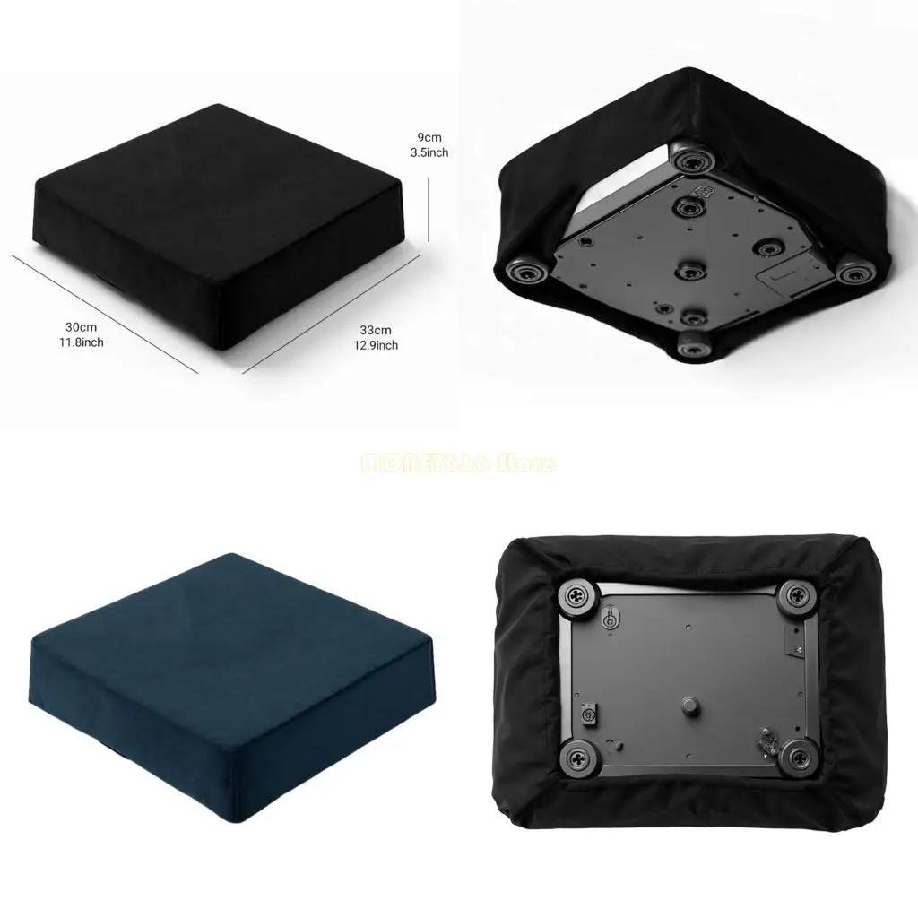 واقيات غطاء الغبار المرنة الممتازة F62C لمشغلات التسجيل AT-LP120XUSB، نسيج ناعم #1