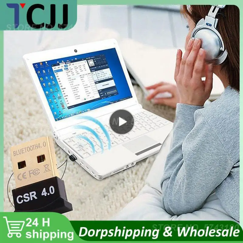 Mini USB Adapter Dongle bluetooth-compatible CSR V4.0 USB Wireless Adapter For PC Laptop Windows 10 8 XP Win 7 Vista 32/64