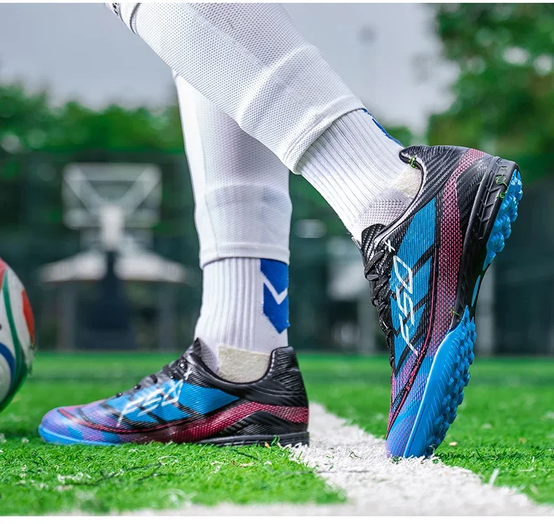 Neue Herren Fußballschuhe Match Sneakers Rutschfeste Fußballschuhe für Rasen Outdoor-Sport Trainingsschuhe Professionelle Ultraleichte Unisex-Schuhe – Detail 31