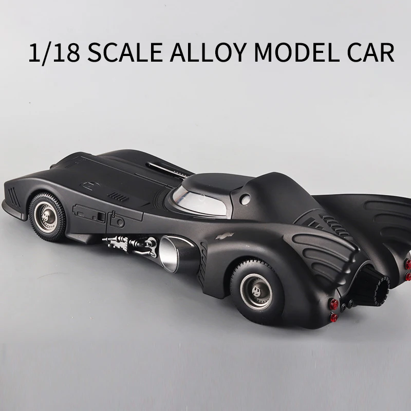 1:18 バットモービル 1989 合金製 クラシック映画車 スポーツカー