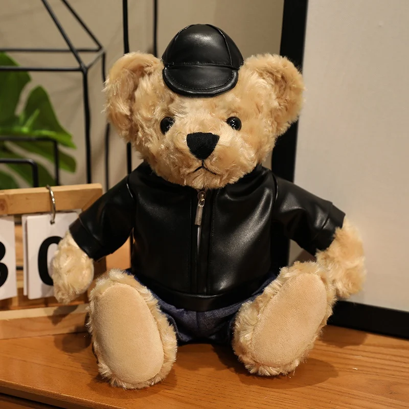 

28 см кавайный тканевый медведь, плюшевая игрушка, плюшевый мишка, плюшевая кукла, подарок на день рождения, Рождество для девочек и мальчиков, детский домашний декор