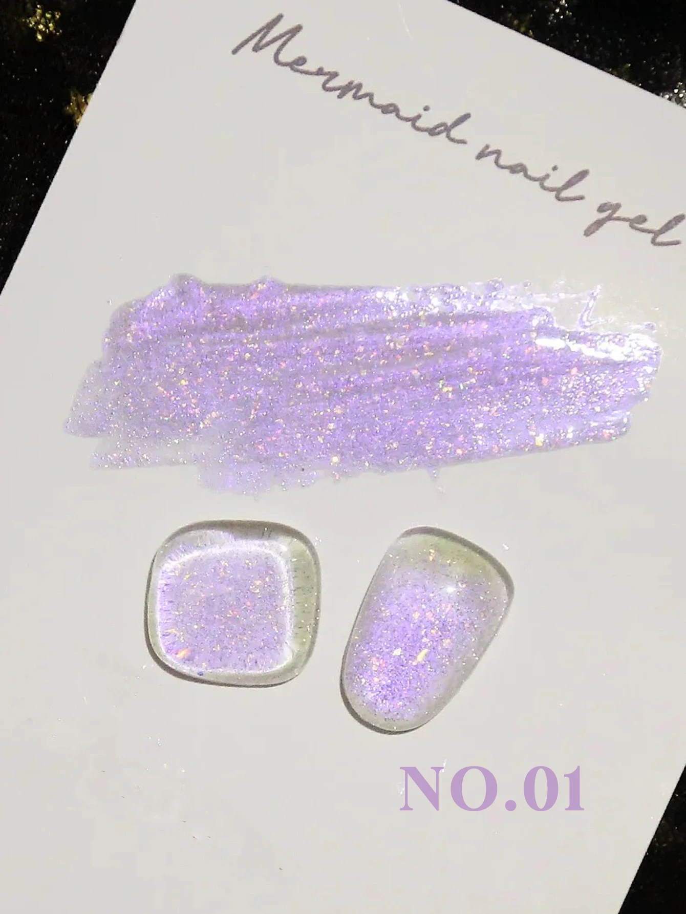 Hot 2025 nouveau Nail Art à la mode décoration de mode thérapie UV verre coloré paillettes Mica diamant écrasé vernis à ongles Gel, dure 4