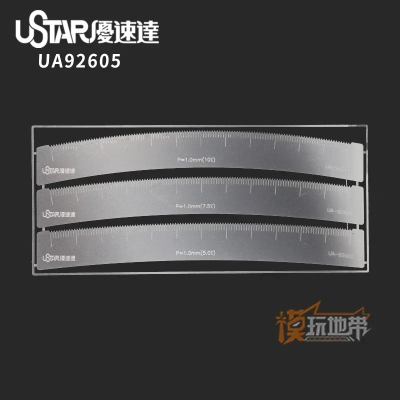 

Ustar UA-92604/92605 Линейка расстояния с травлением отверстий Линейка с травленой дугой в сборе Инструменты для сборки моделей