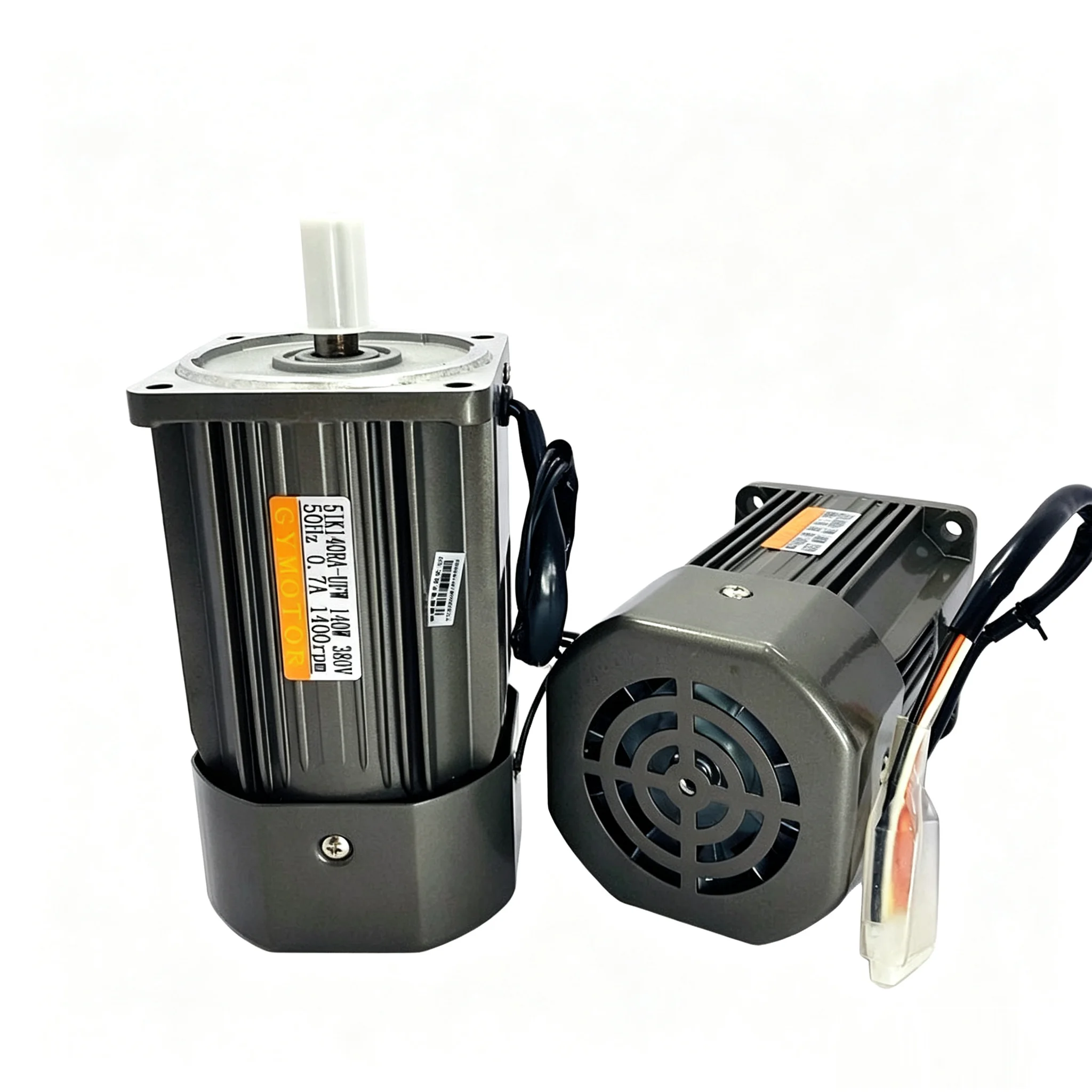 AC 140W 110V 220V 380V Single/Three-Phase, Shaft Diameter 12mm 1400rpm Fixed/Constant Speed, Variable/Adjustable-Speed AC Motor
