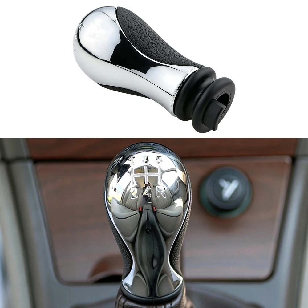 Car Gear Shift Knob for Peugeot 206 207 307 Citroen Elysee 5 Speed Manual Lever Shifter Handle Handball Interior Accessories