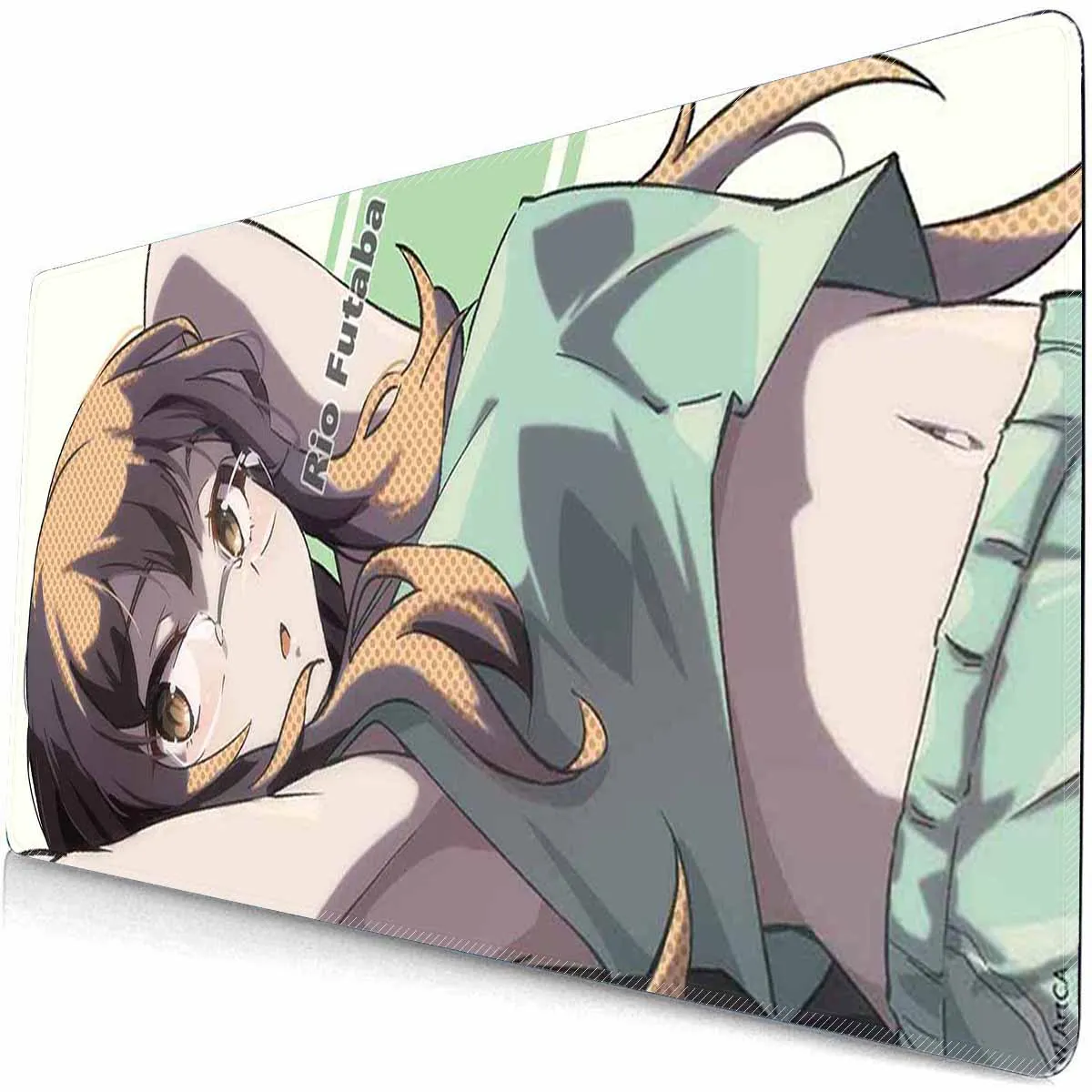 Anime B_Bunny G_Girl S_Senpai MouseMat Overwatch Gamer Sexy Futaba Rio Mouse Pad Large Non-Slip Mousepad Xxl Laptop Keyboard Mat