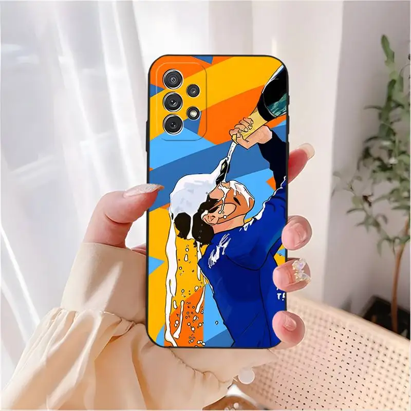 F1 Formula 1 Lando Norris Phone Case For Samsung A53 A51 A52 A50 A31 A32 A33 A21 A22 A40 A42 A80 A71 A73 A91 TPU Cover