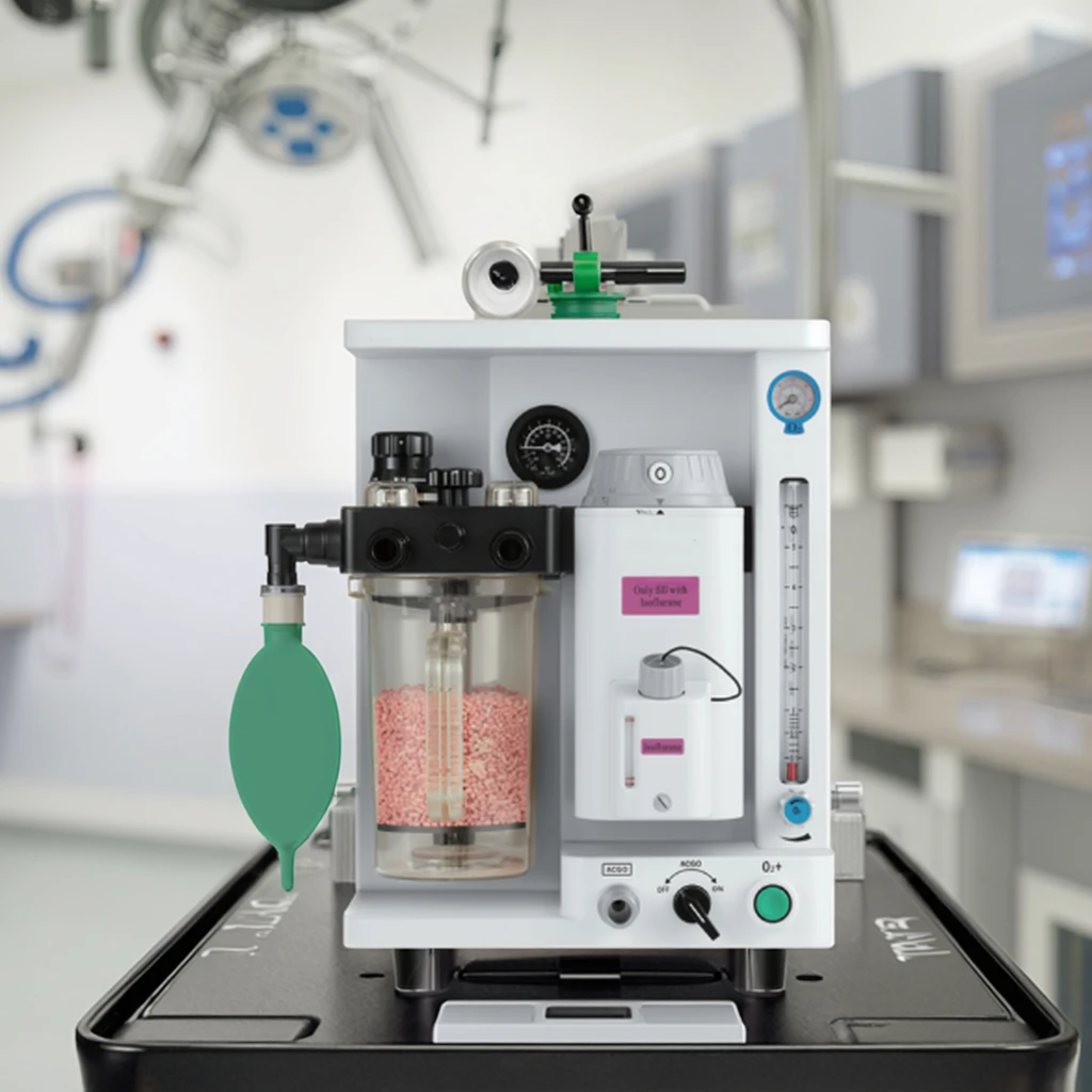 

Desktop Veterinary Anesthesia Machine with Focused Animal Surgical Instruments