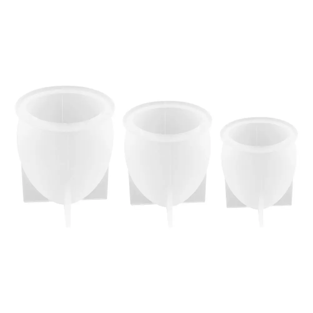 3Pcs Egg Silicone M…