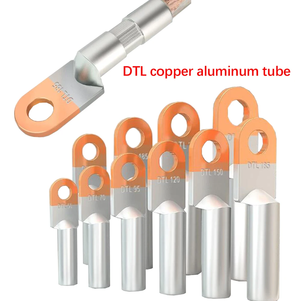 

DTL-150 150mm² Wiring Terminal Copper Aluminum Tone for 14.5mm Dia Bolt Electric power fittings National Standard/A type