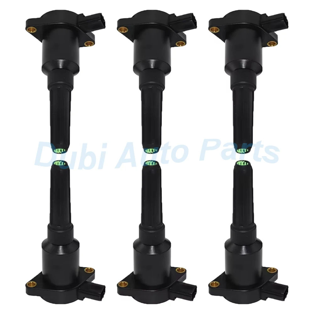 6Pcs Ignition Coil For Jaguar XJ6 XJR 4.0L 1994-1997 XJS 1991-1996 Vanden Plas 1995-1997 LHE1510AB 6033236 90002444 42533D UF384