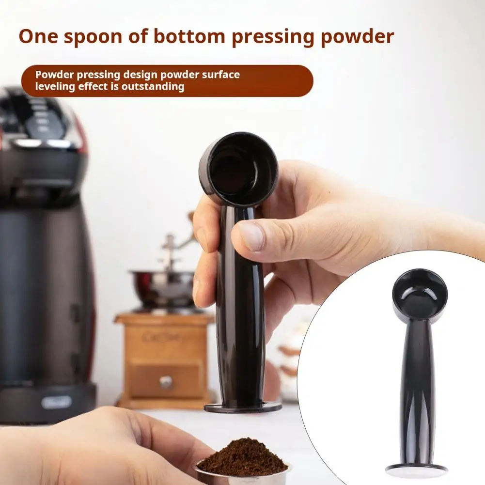 Double-Head Coffee Scoop Tamping Spoon 20ml Pressed Powder Hammer Tamper Multi-Function Coffee Tamping Spoon for Espresso Beans