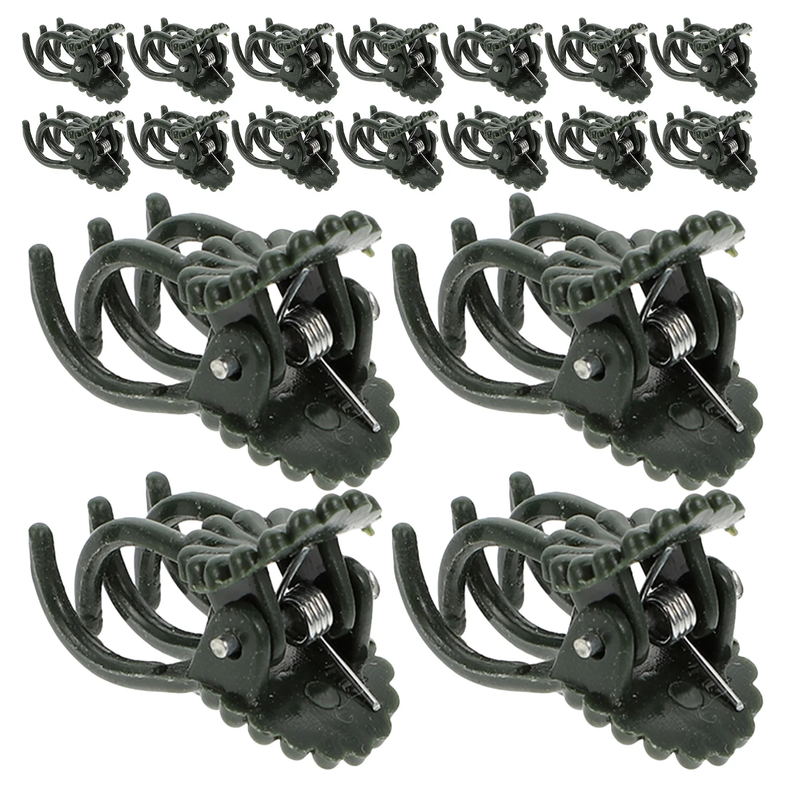

150Pcs Plant Vine Clips Strong Hold Orchid Support Clips for Garden Flowers and Climbing Plants Fixing Clasps