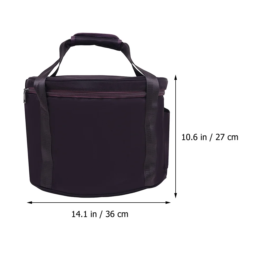 Klangschale, Aufbewahrungstasche, tragbare Kristallschale, Handtasche mit Innenpolster, verdicktem Innenfutter, Reißverschluss, Achtsamkeit, Meditationshalter