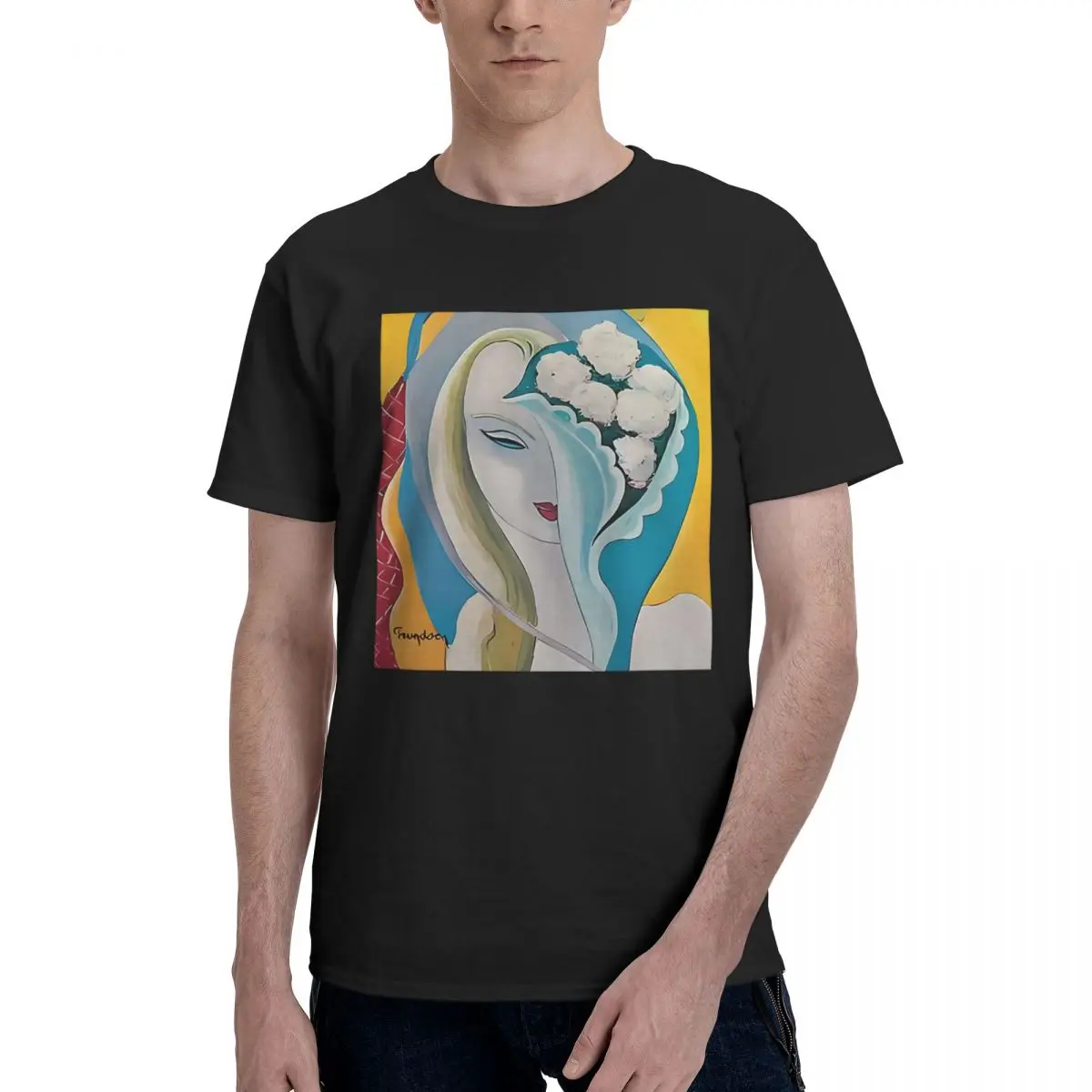 

Derek And The Dominos - Layla And Other Assorted Love Songs 100% Cotton Casual Breathable Confortable Man Funny T-Shirt For Men