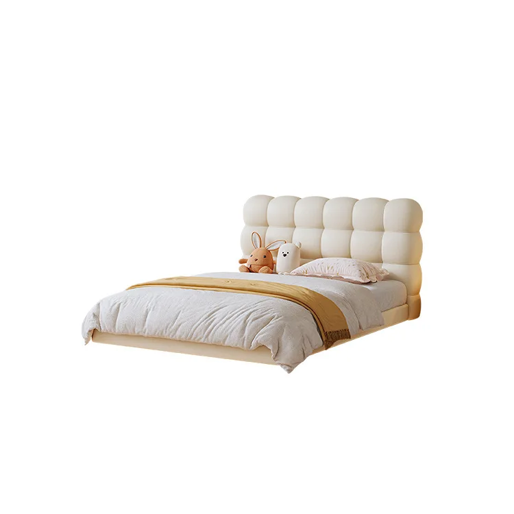 

Tongyu Special Modern Simple Children Girl Princess Bed Girl Boy Cream Wind Bedroom Household 1.5 meters suspended bed