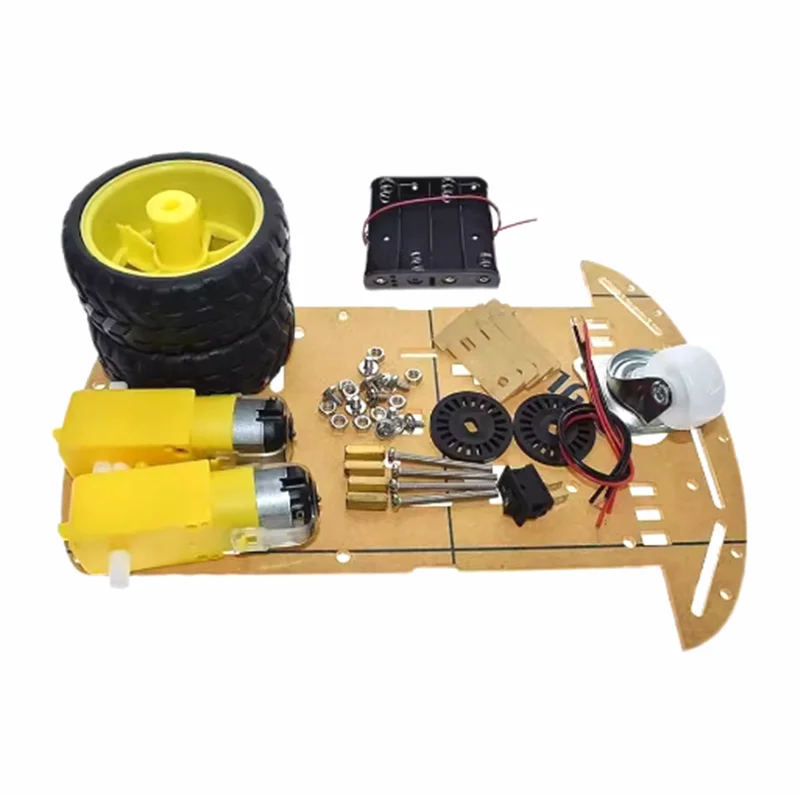 Picture 7: DIY Avoidance tracking Motor Smart Robot Car Chassis Kit Speed Encoder Battery Box2WD Ultrasonic module ForArduino ForUNO R3 kit