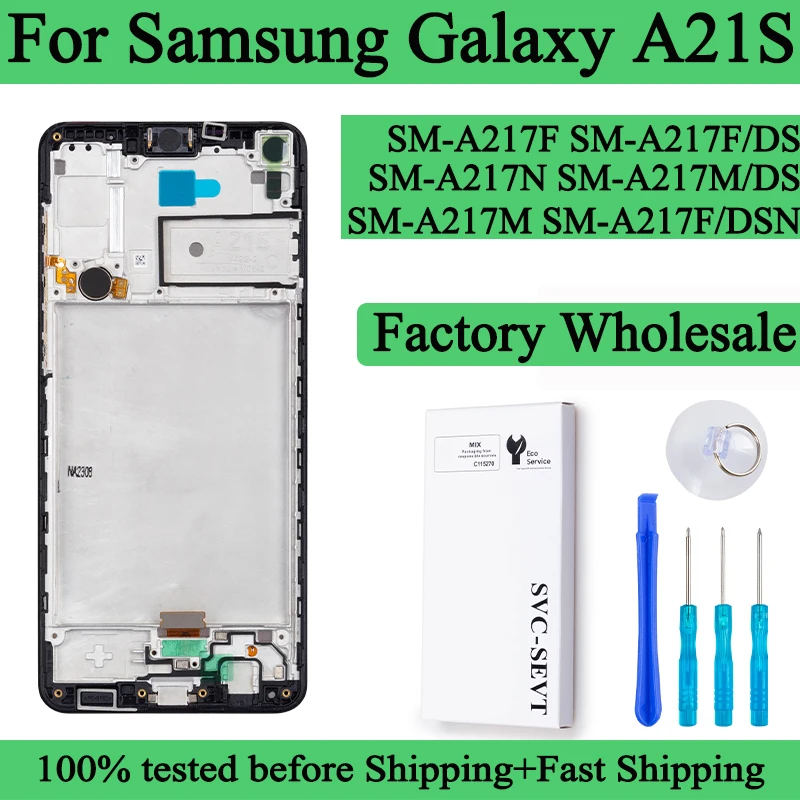 توصية وتحليل لشاشة LCD لجهاز Samsung Galaxy A21S برمز المنتج C115270