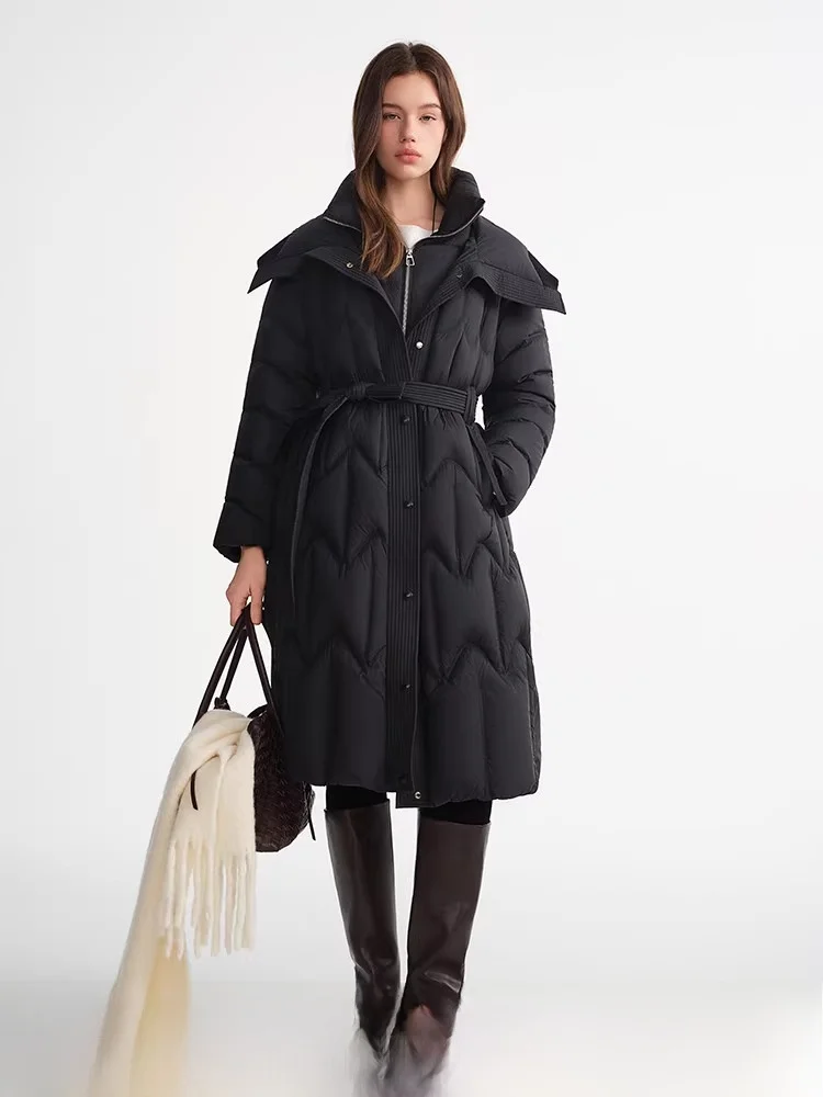 

Bainwarm, женский пуховик большого размера, 90, белый душ, искусственная стеганая теплая верхняя одежда из двух предметов в стиле пэчворк