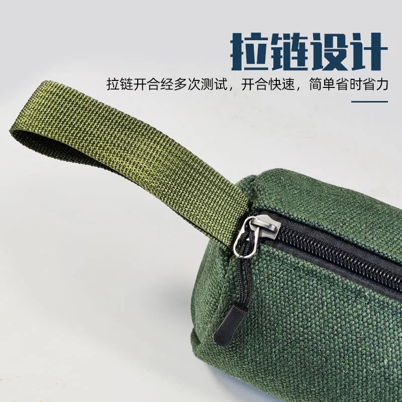 Toolkit Hardware Electrician Auto Repair Kit Size Storage Bag Thickened Canvas Wear-resistant Multifunctional Handbag