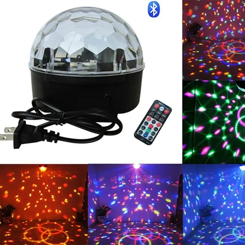 tenyua bola giratoria com controle remoto bluetooth mp3 bola giratoria magica com luzes rgb para festas 01