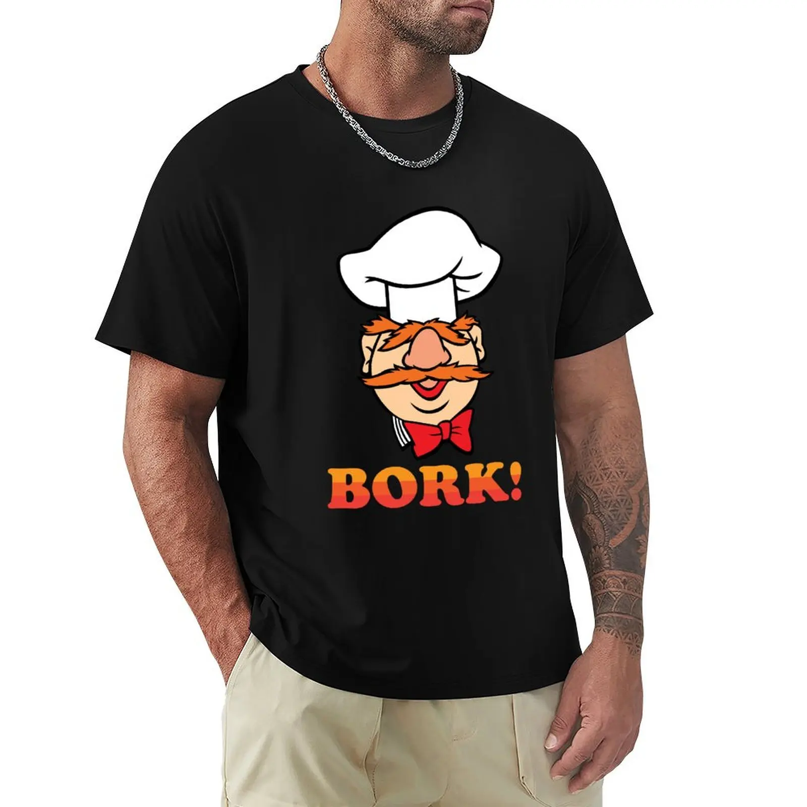 

Swedish chef bork T-Shirt vintage graphic tee rapper graphic tees cotton graphic tees sweat Men's t-shirts