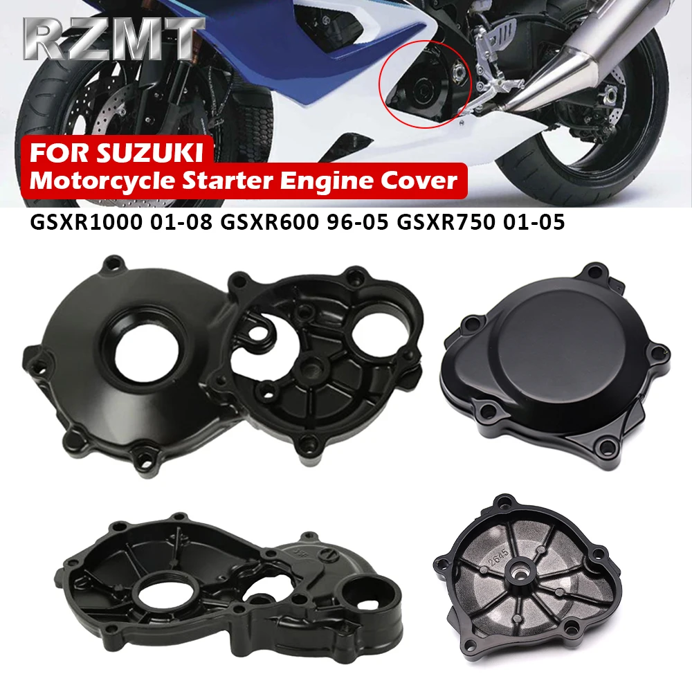 

GSXR-650 1000 Motorcycle Left Side Clutch Cover Engine Stator Crankcase Gasket Fit For Suzuki GSXR1000 GSXR650 GSXR700 2001-2008