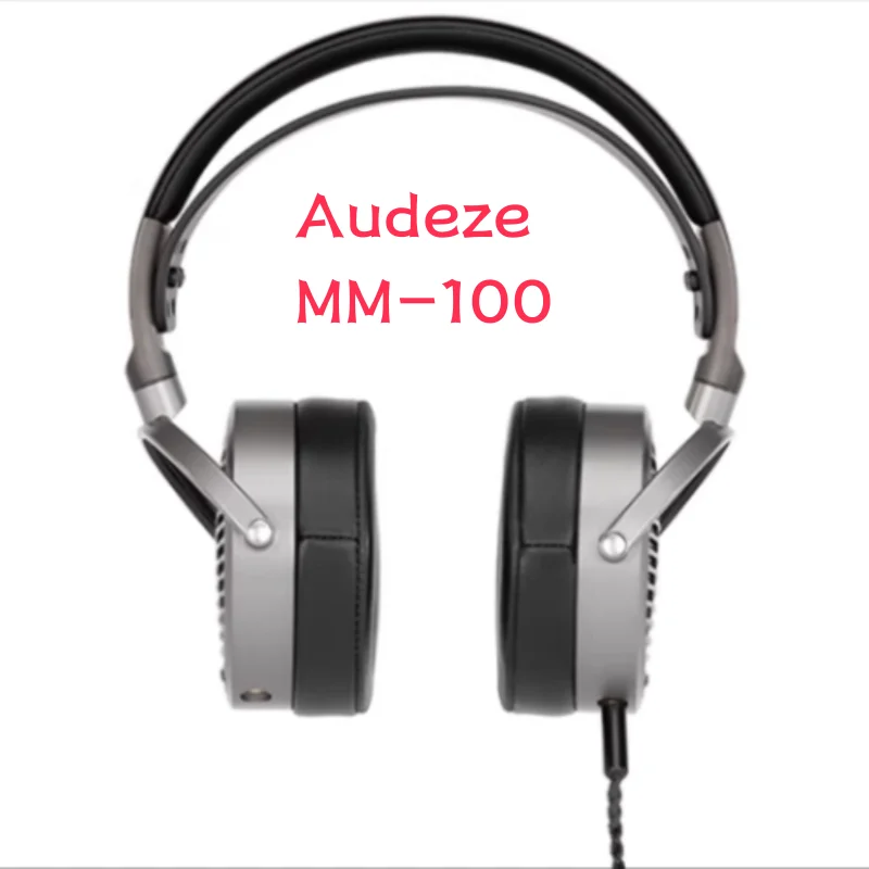 Audeze MM-100 Monitoring Grade Headworn Flat Magnetic Earphones with Wired Fever HIFI Earphones