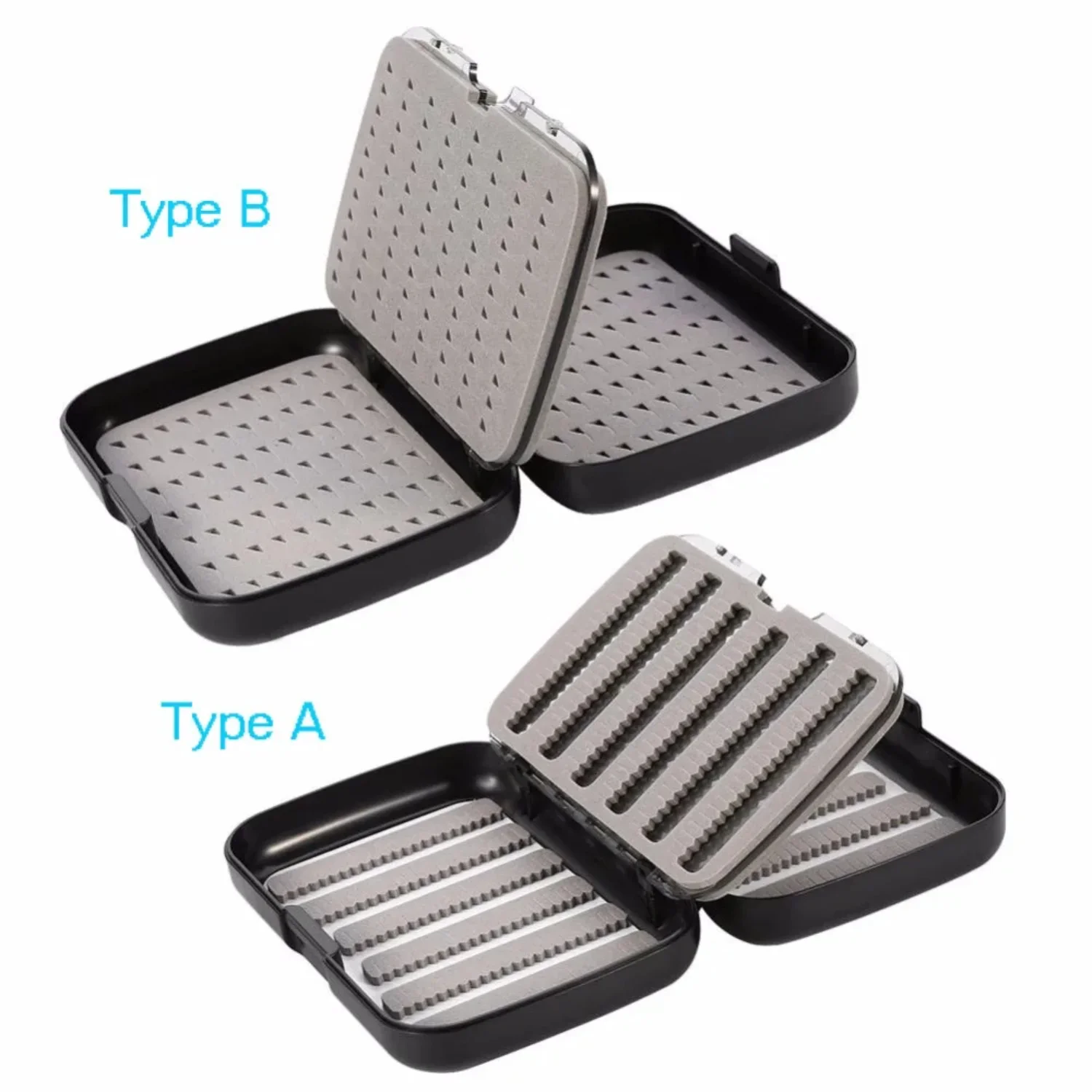 

Double Layers Sponge Fly Fishing Tackle Box Thickened Waterproof Fishing Bait Lure Hook Holder Case Fishing Accessories