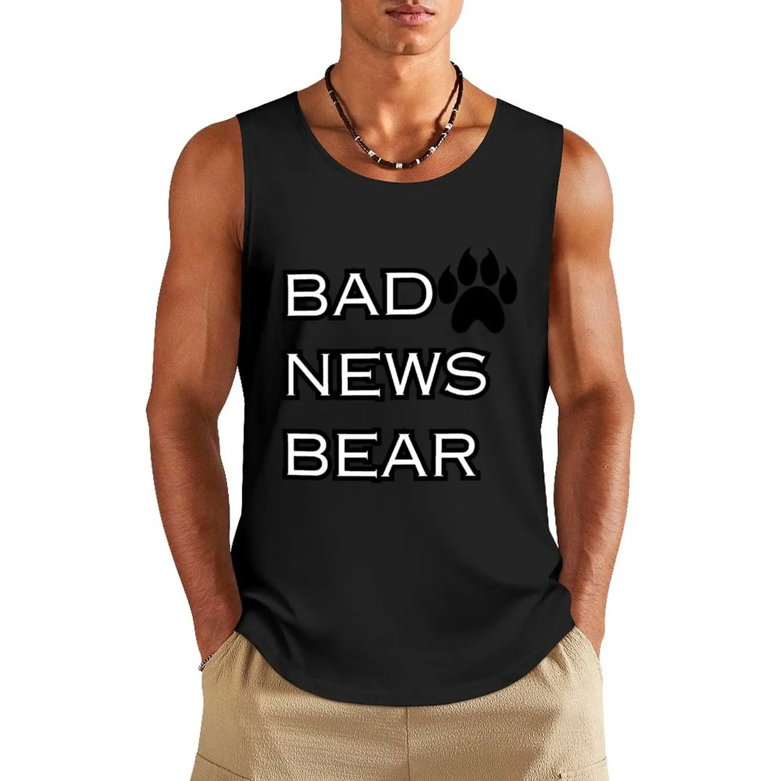 

Bad News Bears Tank Top plain t-shirt Vest for boy