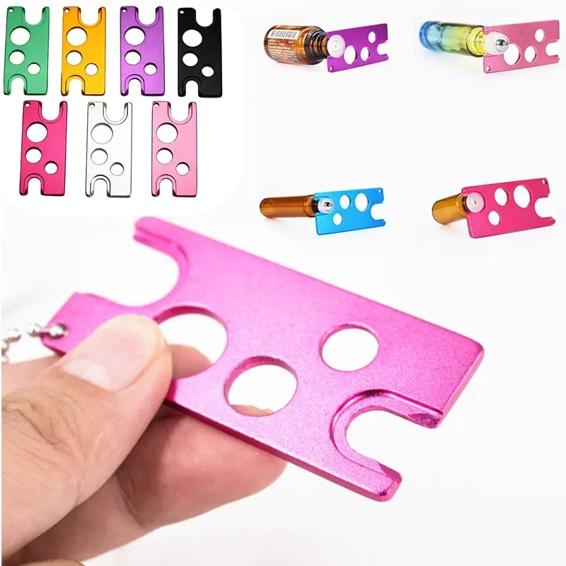 Metal Refillable Essential Oil Bottle Opener Remover for 1ml-100ml Opener for Refillable Bottle Roller Essential Oil Accessories