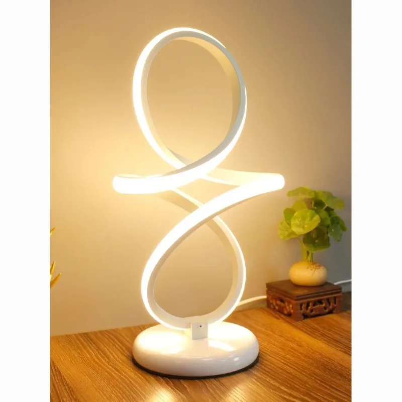 

Modern Minimalist Eye-Caring LED Desk Lamp for Study Bedside Dorm Reading Lighting Room Decoration Light Floor Lamp LED