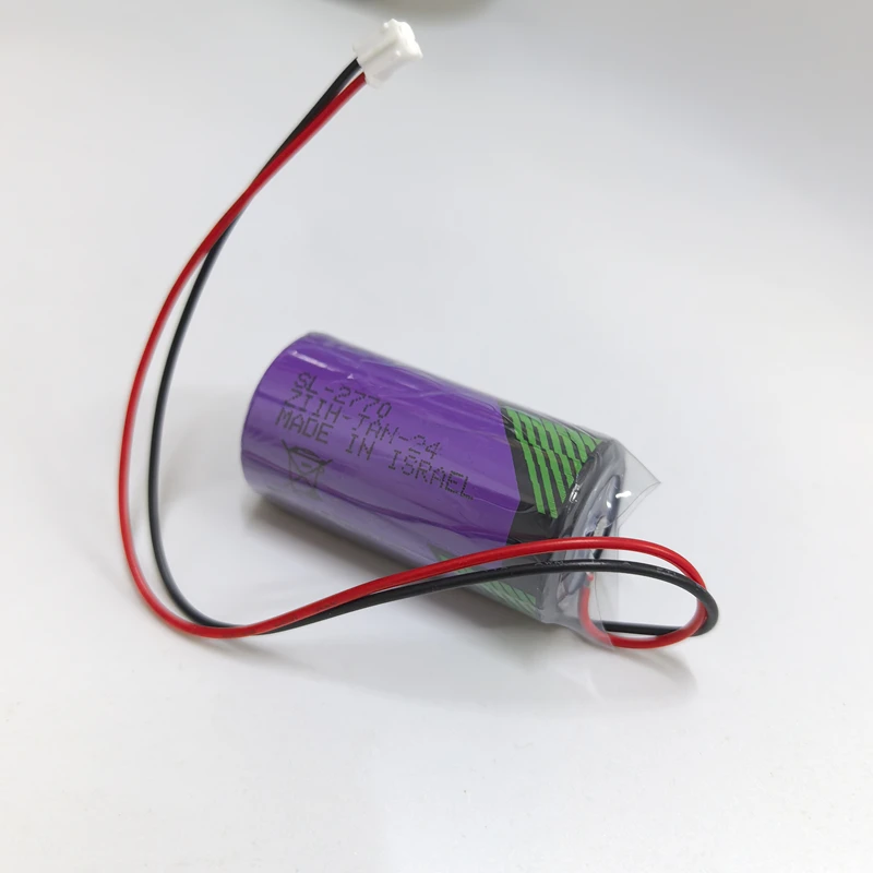 

1pce SL-2770 3.6V Type C Lithium Battery With Plug For Machine Power Parts