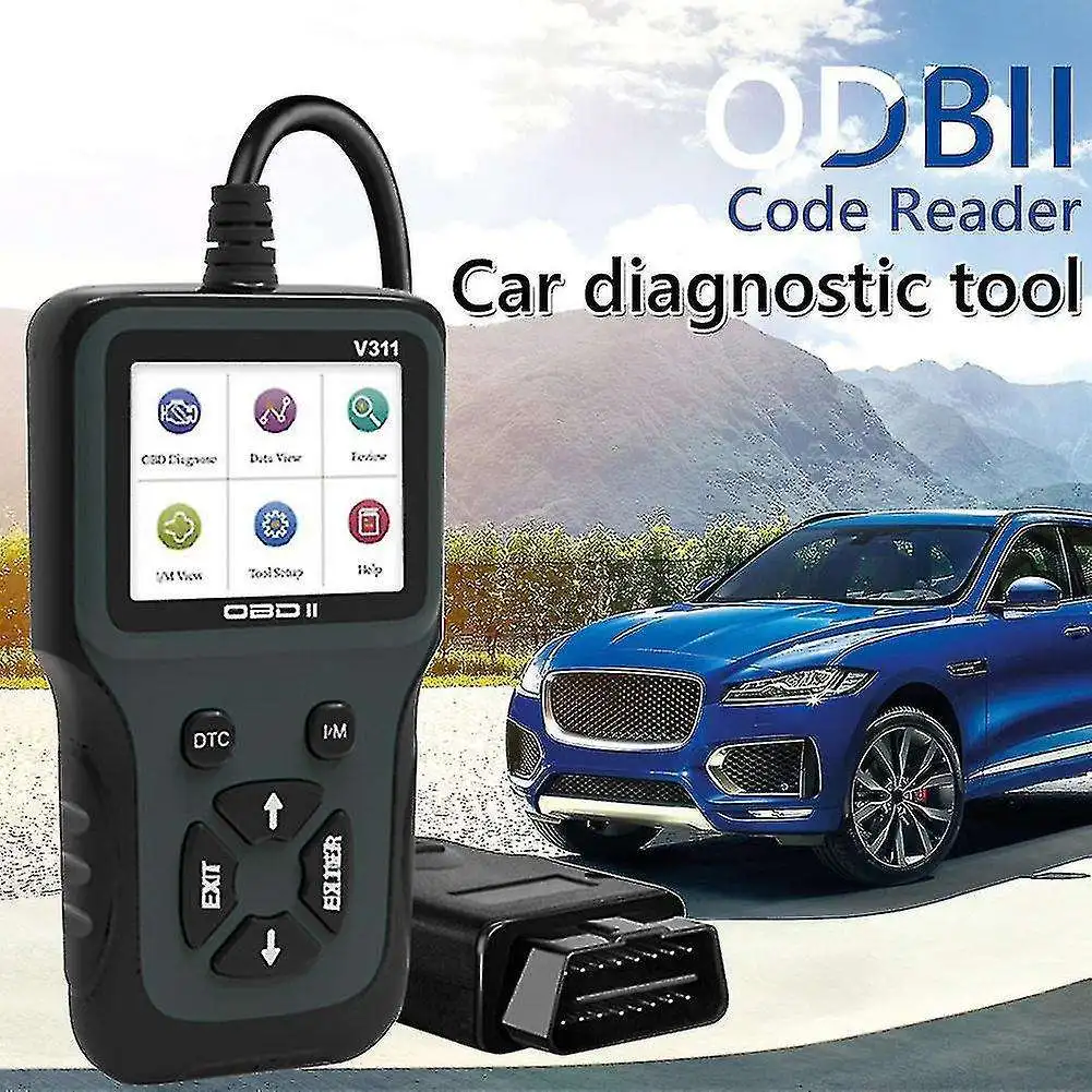 

New NOYAFA V311 Obd2 Scanners Handheld 4-language Backlit Lcd Display Obd Ii/eobd Auto Code Reader Car Diagnostic Tool