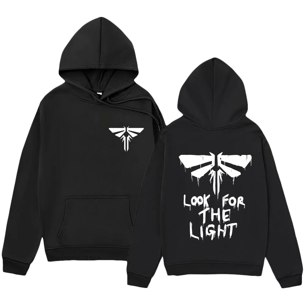 

The Last of Us Hoodies Fashion Video Game Sweatshirts with Pocket Funny Sweatwear Couple Clothing Harajuku Pullover Y2k Sudadera