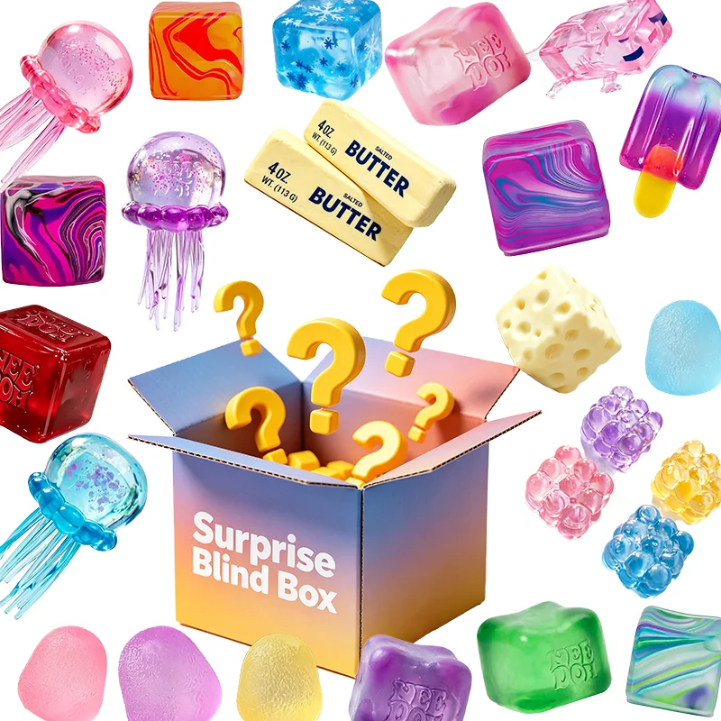 

Multifunctional Concentration Training Cube Surprise Blind Box Novelty Stress Reliever