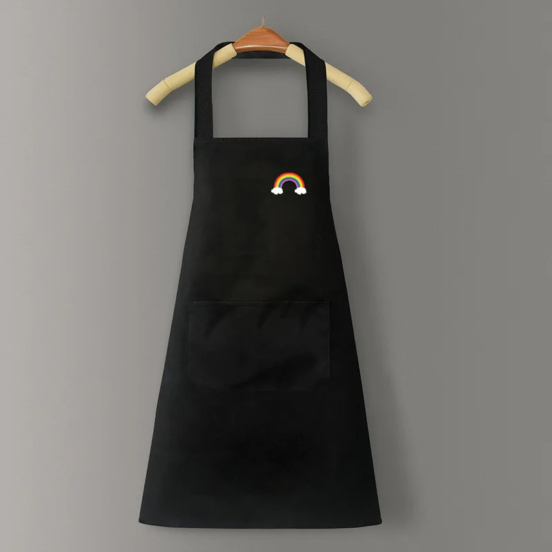 Fashion Simple Waterproof Apron Women's Restaurant Cooking Waist Sleeveless Summer Men's Work Clothes