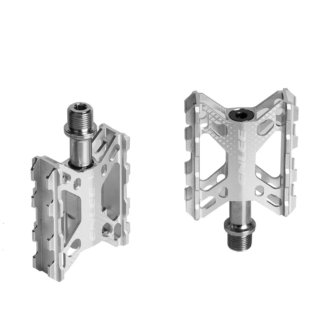 

ENLEE Folding Bike Pedals Aluminium Alloy Stable Cycling Pedals N13/N16 Lightweight Bicycle Platform Pedals